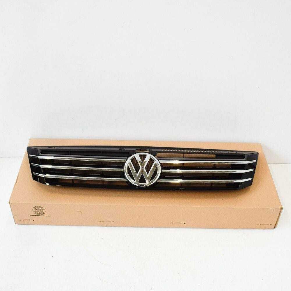 VAG Volkswagen Passat B8 Priekinis Centrinis Viršutinis Grotelės 561853651COQE 2015 Naujas ORIGINALUS