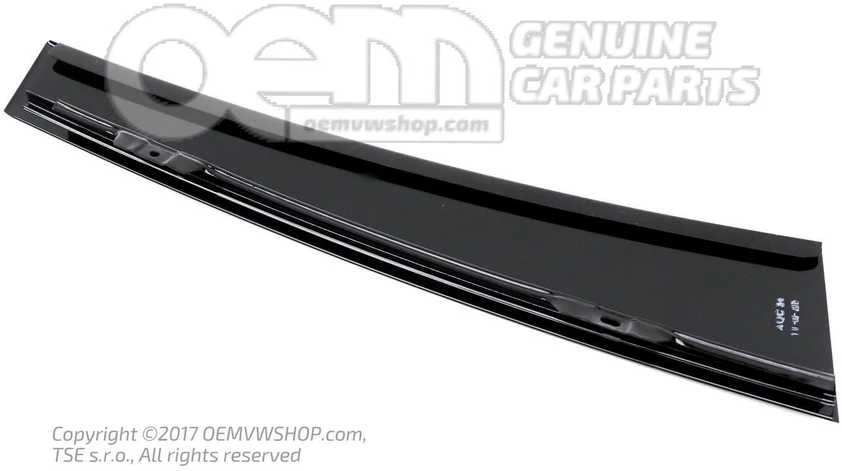 VAG Volkswagen Polo 6Q 2007-2015 Juostelės Dėžės Gaubtas Juodas Originalus 6Q4837902G041