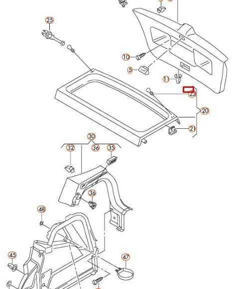 VAG Volkswagen Polo 6R bagažinės lentynos laikiklio dirželis originalus 6R0863447041