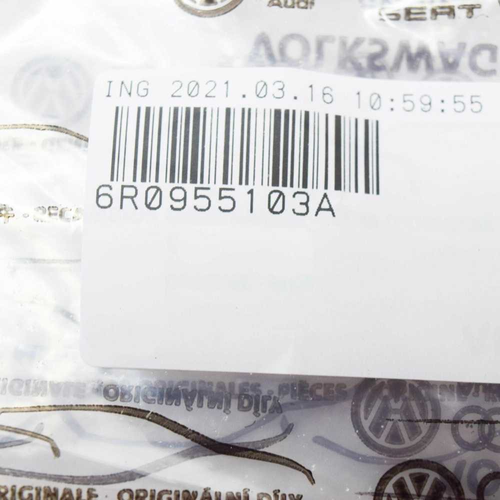 VAG Volkswagen POLO 6R Priekinio Kairio Žibinto Plovimo Purkštukas 6R0955103A NAUJAS ORIGINALUS