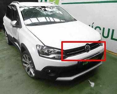 VAG Volkswagen POLO 6R Priekinis Bamperis Radiatoriaus Grotelės 6R0853651AFFOD NAUJAS ORIGINALUS