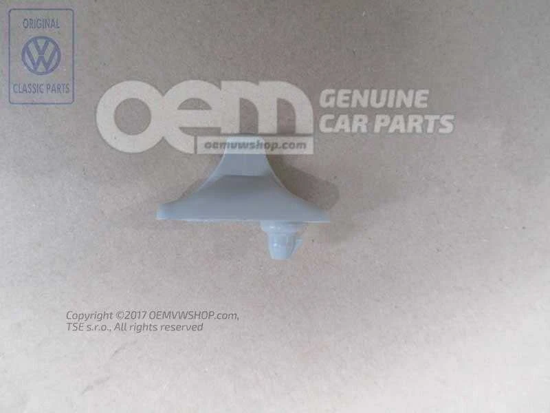 VAG Volkswagen Polo Derby Sun Visor Holder Pearl Pilkas Originalus 6K0857559AY20
