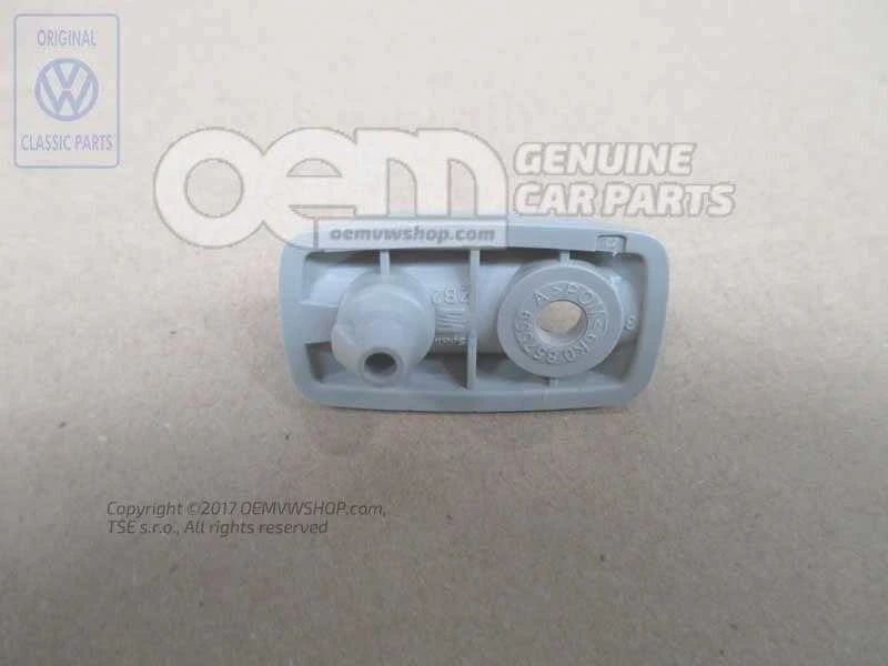 VAG Volkswagen Polo Derby Sun Visor Holder Pearl Pilkas Originalus 6K0857559AY20