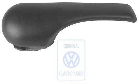 VAG Volkswagen Polo Hatchback Vidaus Durų Rankena Satino Juoda 86C 1991 1994 Originalus 86783722601C