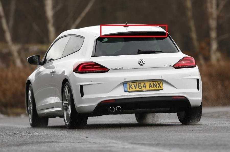 VAG VOLKSWAGEN SCIROCCO 08-15 galinis trečiasis stabdymo žibintas originalus 1K8945087D