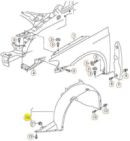 VAG Volkswagen Scirocco Ratlankio Apdaila Kairėje Priekyje 1K8805911A Originali