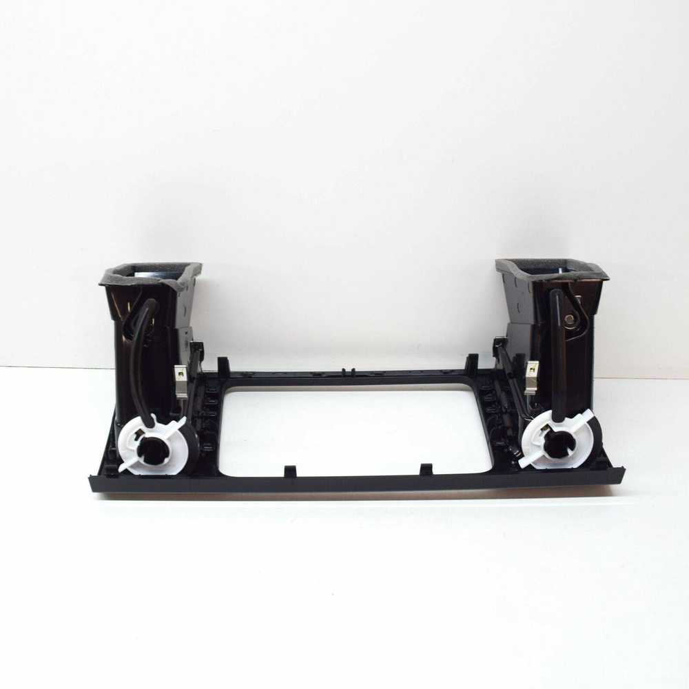 VAG Volkswagen T6 T6.1 Skydelis Su Ventiliacijos Angomis Satino Juodos Aliuminio Spalvos Originalus 7E5857038FGVK