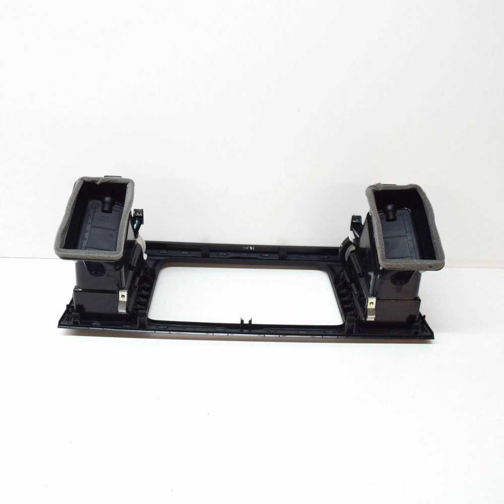 VAG Volkswagen T6 T6.1 Skydelis Su Ventiliacijos Angomis Satino Juodos Aliuminio Spalvos Originalus 7E5857038FGVK