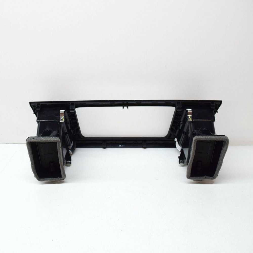 VAG Volkswagen T6 T6.1 Skydelis Su Ventiliacijos Angomis Satino Juodos Aliuminio Spalvos Originalus 7E5857038FGVK