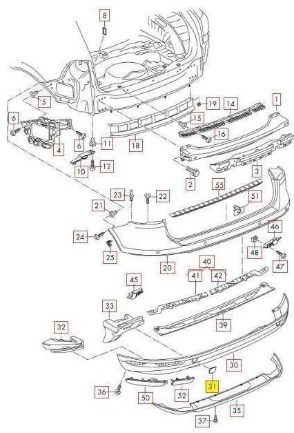 VAG Volkswagen Touareg 7P 2011-2018 Gruntuotas Vilkimo Akies Dangtelis Originalus 7P6807449CGRU