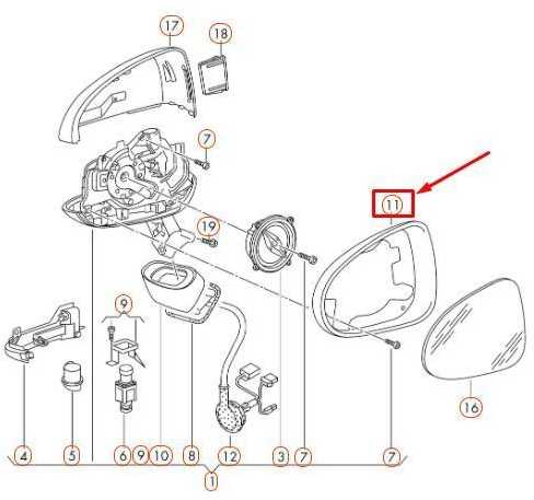 VAG Volkswagen TOUAREG 7P Priekinio Kairio Durų Veidrodžio Apdailos Žiedas 7P68576019B9 NAUJAS ORIGINALUS