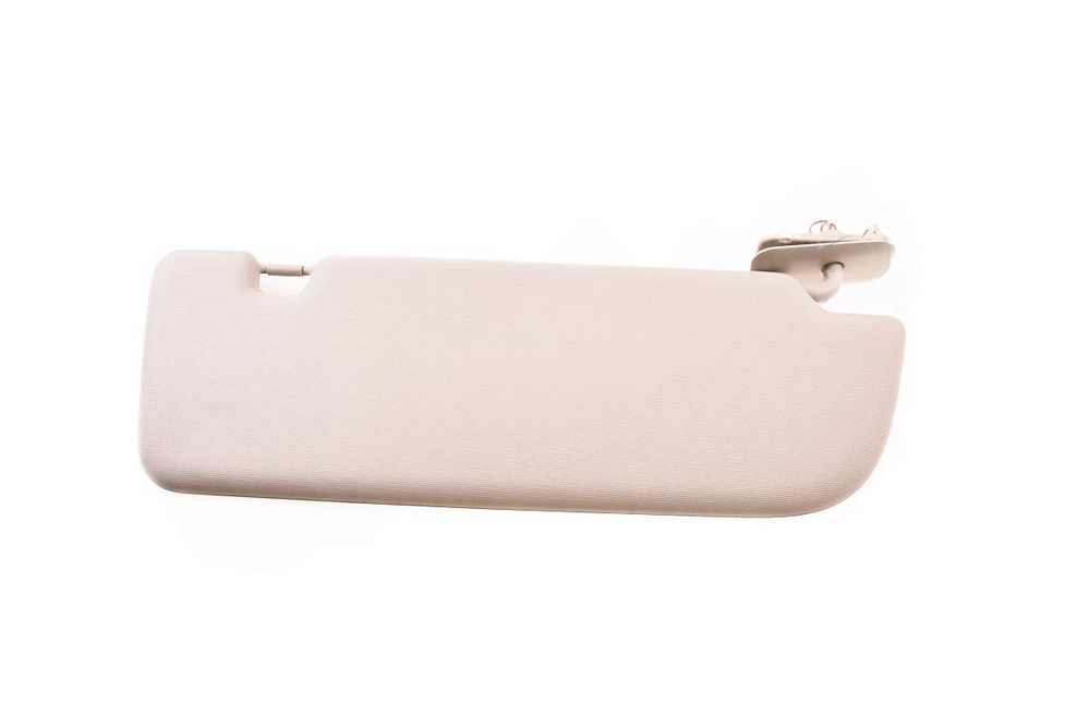 VAG Volkswagen Touareg CR 2018 Sun Visor Atacama rusvai gelsvas Originalus 760857551H2WJ