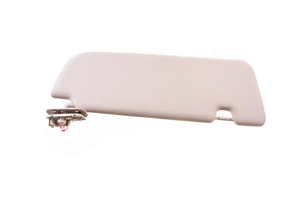 VAG Volkswagen Touareg CR 2018 Sun Visor Atacama rusvai gelsvas Originalus 760857551H2WJ