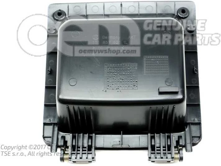 VAG Volkswagen Touran 1T 2007-2015 Dėžiukas Su Dangteli Juodas Originalus 1T1857921E3X1