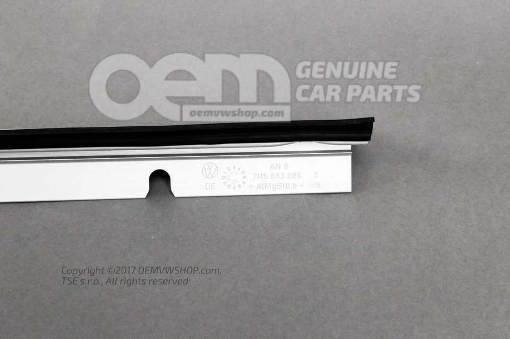 Vag Volkswagen Transporter 7H 2003-2005 Alavoju Apdangos Juostelė Originalus 7H5883086D8Q8