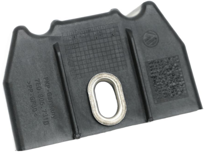 VAG Volkswagen Transporter Kairės Priekinės Panelės Šarnyras 7E0805731B Originalus 7E0805731B
