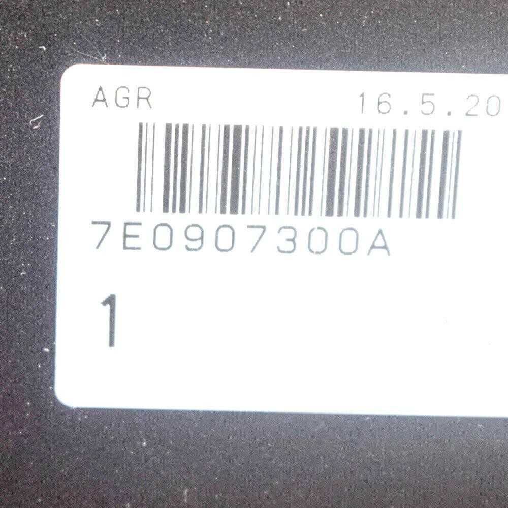 VAG VOLKSWAGEN TRANSPORTER T5 Fuzės dėžutės dangtis 7E0907300A 2014 NAUJAS ORIGINALUS