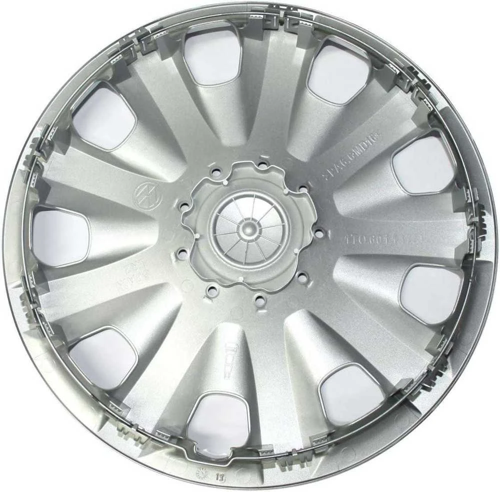 VAG Volkswagen Stebulės Dangtelis Sidabrinis Briliantas Originalus 1T0601147DWPU