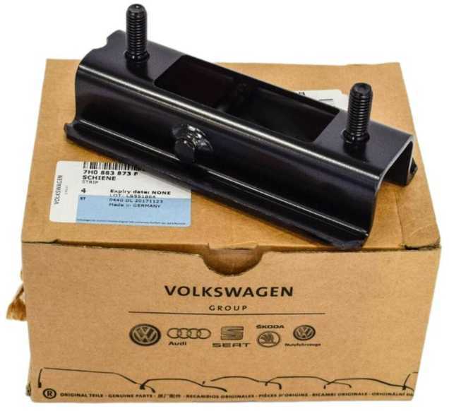 VAG Volskwagen Transporter T5 sėdynių suolo tvirtinimo plokštelė originali 7H0883873F