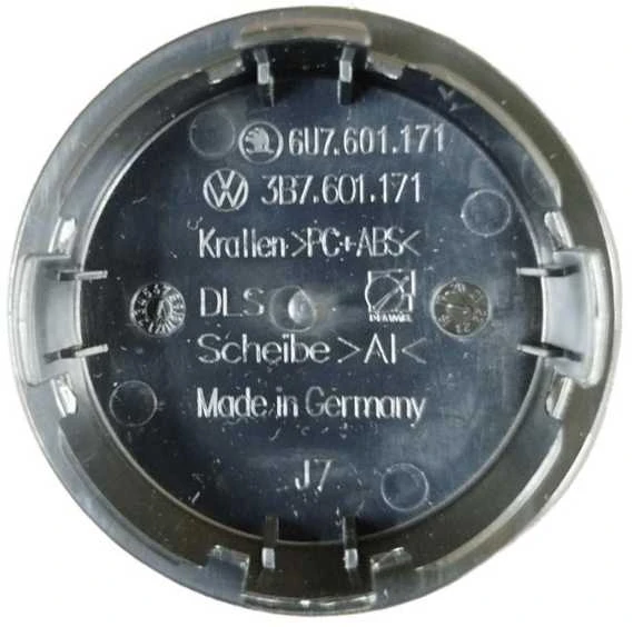 VAG VW 2004-2015 m. ratų centro stebulės dangtelis 66 mm originalus 3B7601171