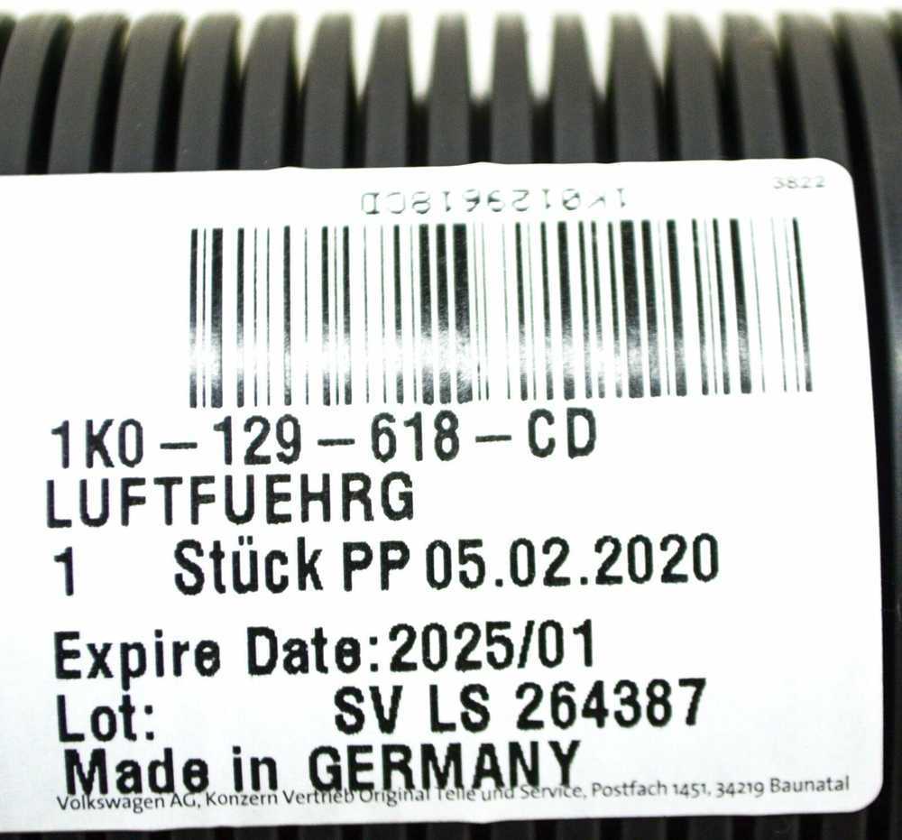 VAG VW 5C oro kreipiklis originalus 1K0129618CD