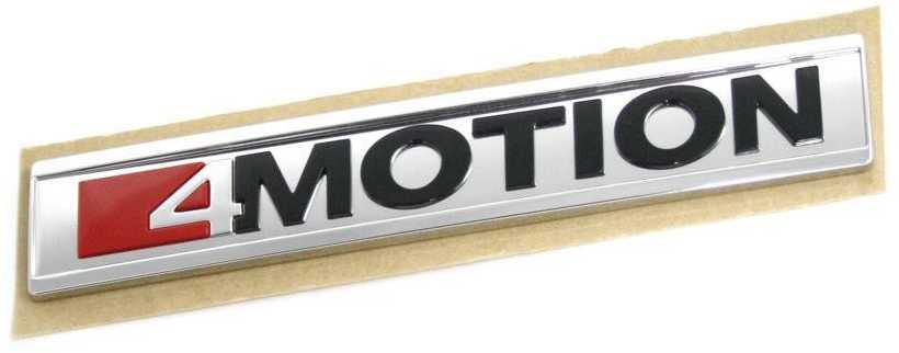 VAG VW aliuminis raudonas 4MOTION Inscription 7E0853675MMGM