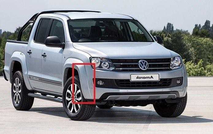 VAG VW AMAROK priekinio dešiniojo rato dangtis 2HH853728GRU originalus