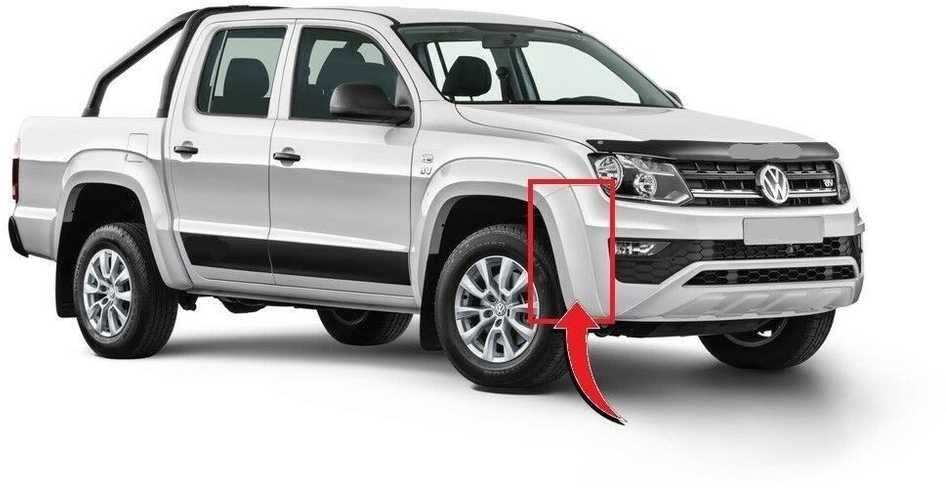 VAG VW AMAROK priekinio dešiniojo rato dangtis 2HH853728GRU originalus