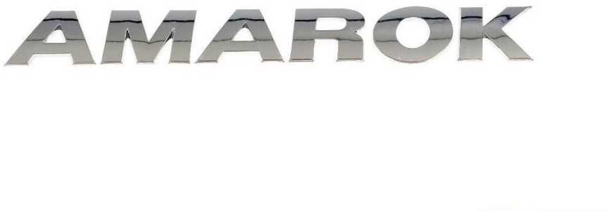 VAG VW AMAROK Užrašas ant galinių durelių 28,5x3,3 cm, chromuotas, galinis originalus 2H5853687739