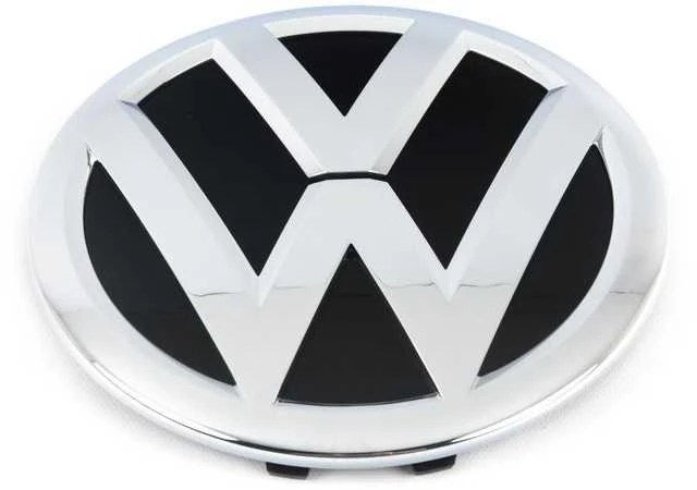 VAG VW ATLAS priekinio bamperio radiatoriaus grotelių emblema R-Line originali 7N0853600AFOD