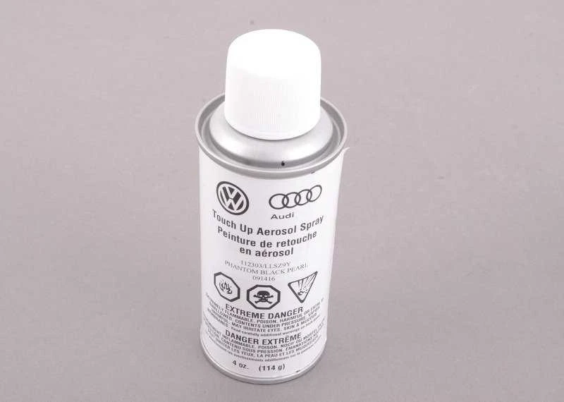 VAG VW Audi Seat Autolack Lackspray Set Phantomschwarz Perleffekt Genuine LLS0P6Z9Y