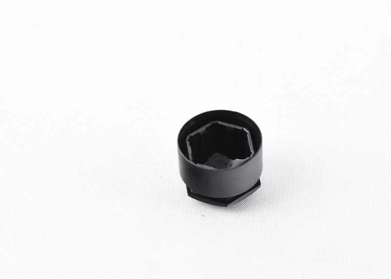 VAG VW AUDI SEAT ratų veržlės dangtelis matinės juodos spalvos 17MM 4M0601173E originalus