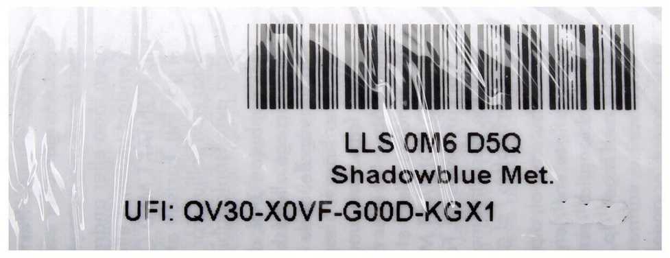 VAG VW Audi Seat Skoda automobilių dažų purškiamų dažų rinkinys Shadow Mėlyna Metallic LLS0M6D5Q originalus