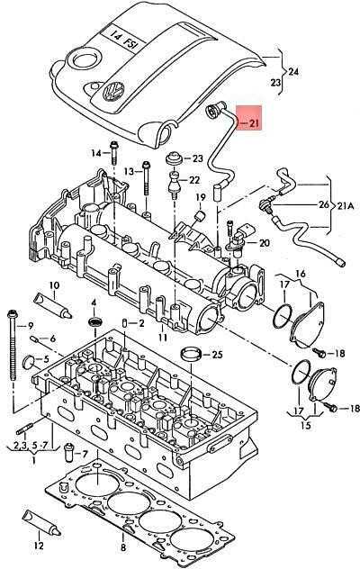 VAG VW AUDI SKODA Eos Golf R32 Plus Gti Rabbit Variant ventiliacinė žarna 03C103558 Originali