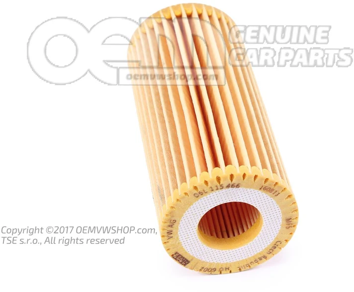 VAG VW Audi Skoda SEAT alyvos filtras originalus 06L115562B