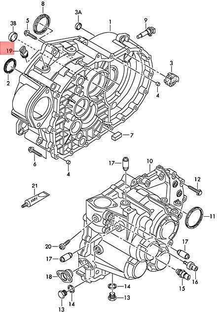 VAG VW AUDI SKODA SEAT Beetle drenažo kamščio dėžutė Greitis Originalus 02M301115B
