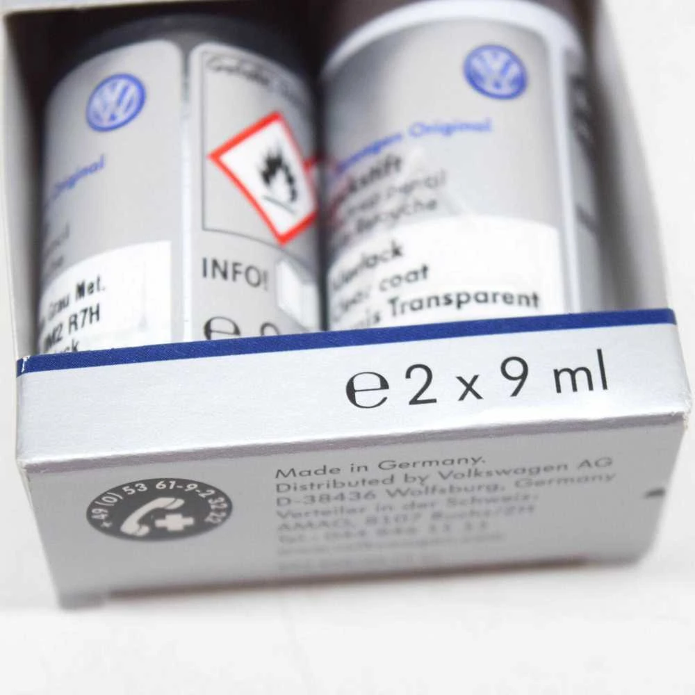 VAG VW AUDI Touch Up pieštukų rinkinys Indžio pilkos spalvos originalus LST0M2R7H