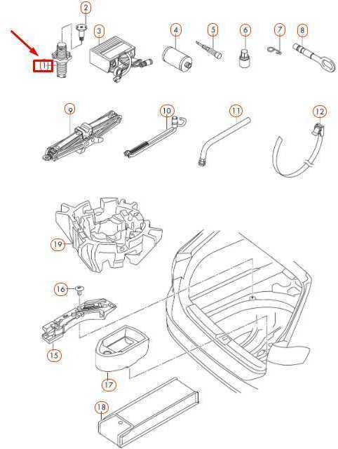 VAG VW B8 atsarginio rato tvirtinimo varžtas originalus 3G0803899D