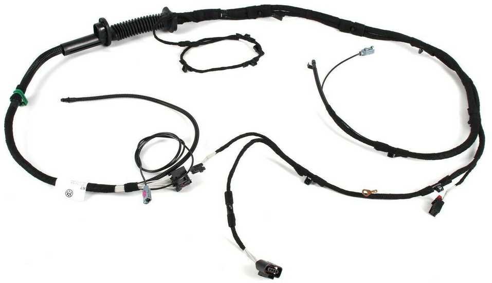 VAG Volkswagen Passat 3C 4Motion Galinės Durelės Trosų Rinkinys Originalus 3AF971148K
