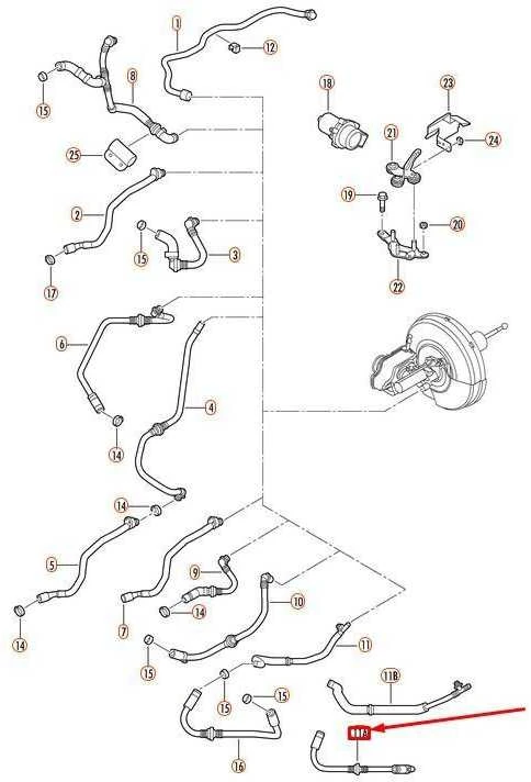 VAG VW BEETLE 9C stabdžių servo vakuuminis vamzdelis originalus 1J0612041HD