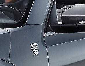 VAG VW Beetle Karmann Edition Chrome šoninė emblema su ženkliuku originali 5K7853688DYIO