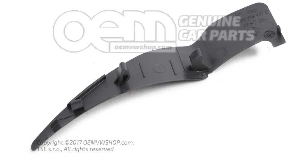 VAG VW Bora Satino juodos spalvos pamušalas kairiajam sparnui originalus 1J0819447EB41
