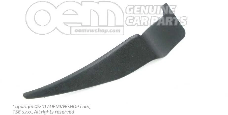 VAG VW Bora Satino juodos spalvos pamušalas kairiajam sparnui originalus 1J0819447EB41