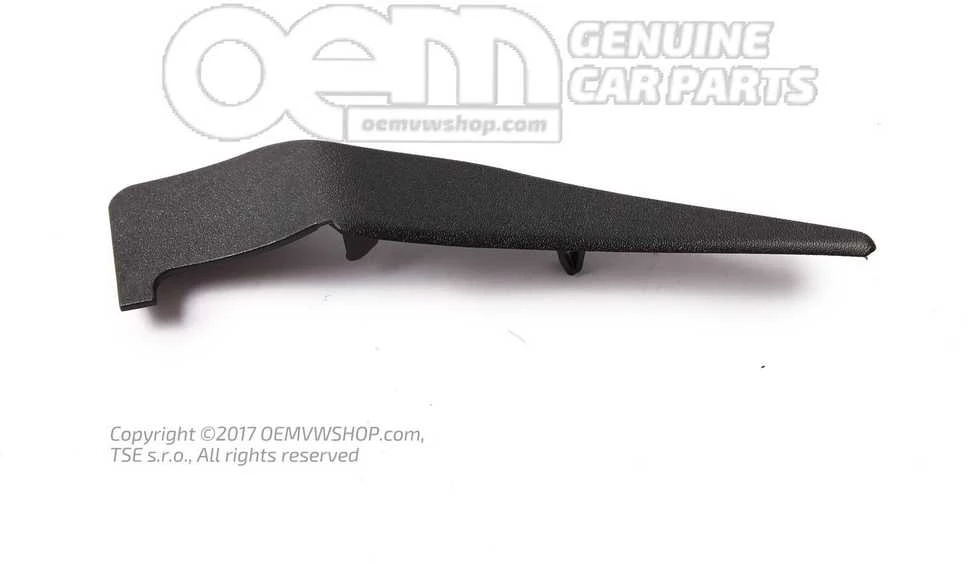 VAG VW Bora Satino juodos spalvos pamušalas kairiajam sparnui originalus 1J0819447EB41