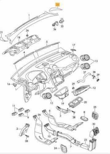 VAG VW CADDY 2011-2016 Juodas vandenį atstumiantis dangtelis Dešinysis O/S originalus 2K5819448B