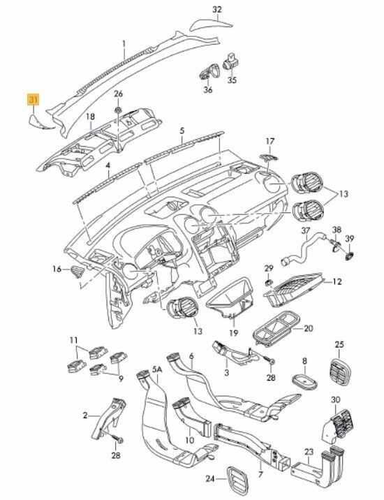 VAG VW CADDY 2011-2016 Juodos spalvos vandens nepraleidžiantis dangtelis kairėje pusėje N/S originalus 2K5819447B