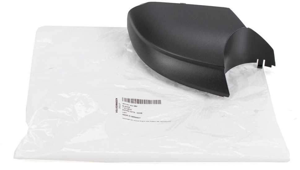 VAG VW Caddy 4 dangtelis apatinis kairės pusės durelių veidrodėlis 2K58576039B9 originalus