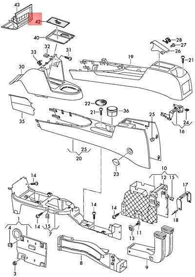 VAG "VW Caddy" bagažo skyriaus įdėklas originalus 2K58633309B9