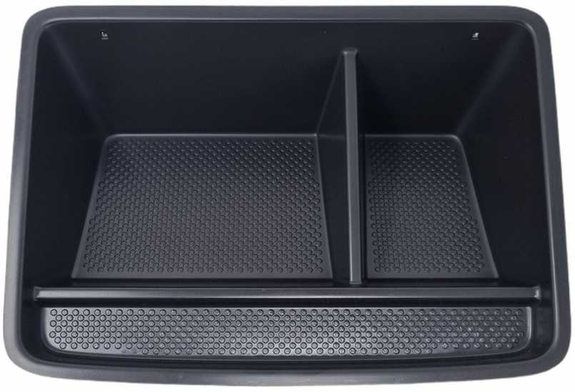 VAG VW CADDY III FURGON 2K Centrinė viršutinė prietaisų skydelio saugykla Originali 2K0858122C71N