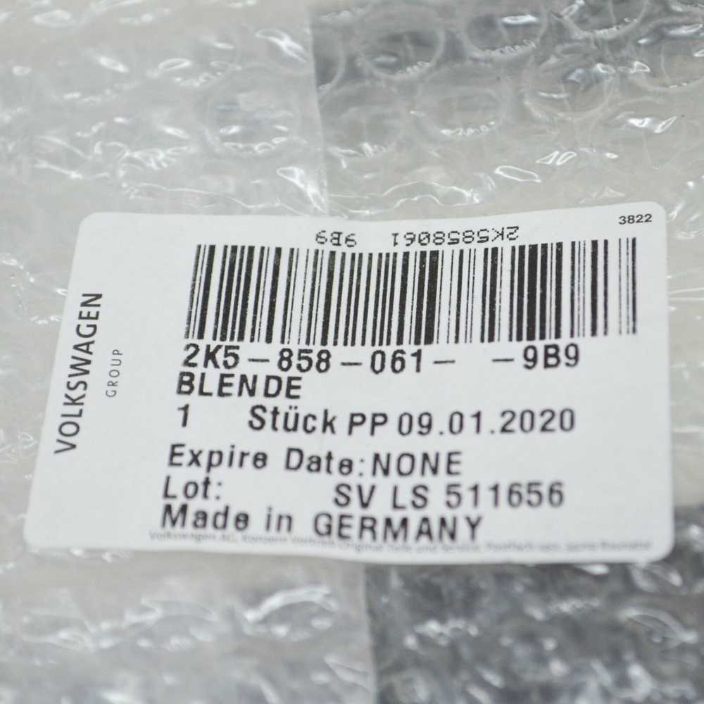 VAG VW CADDY MK3 2K Radijo priekinis skydelis A/C apdaila originalus 2K58580619B9